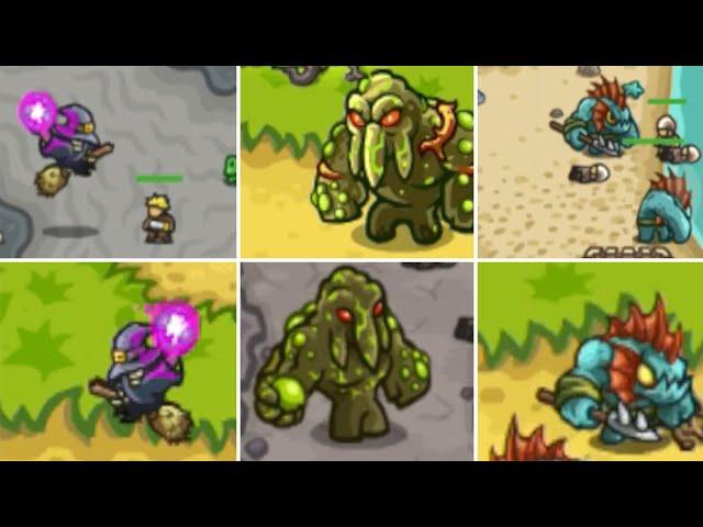 The Enemies | Then and Now - Kingdom Rush Vengeance