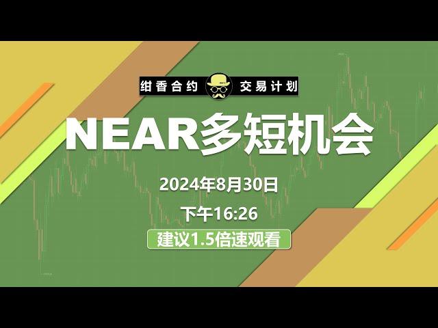 #NEAR 短线有一波上涨的技术条件，可以抓个短多 #BTC #ETH #数字货币 #加密货币 #比特币