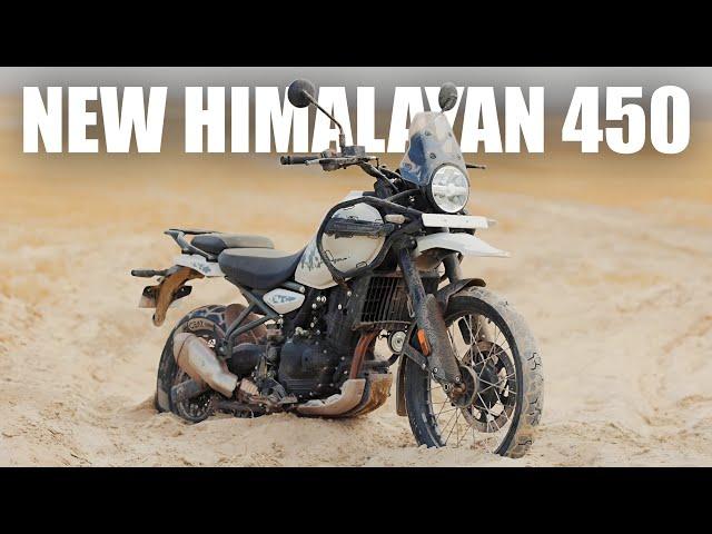 2025 Royal Enfield Himalayan 450 - Featuring New Tubeless Wire Spoke Wheels