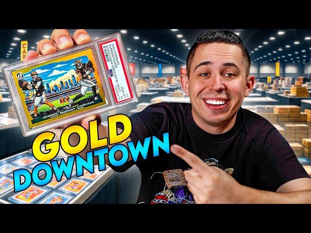 I SOLD a Joe Burrow Ja'Marr Chase DUAL GOLD Downtown At a Card Show 
