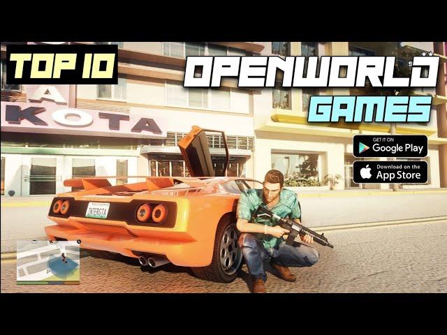 Top 10 Open world Games for Android 2021 | Top 10 Open World Games like GTA V | Open world Games