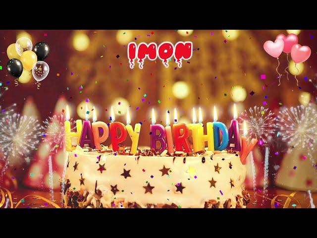 IMON Birthday Song – Happy Birthday Imon