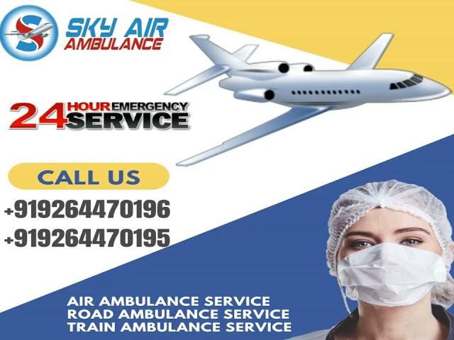 Air Ambulance in Patna with all Advanced Level Facility