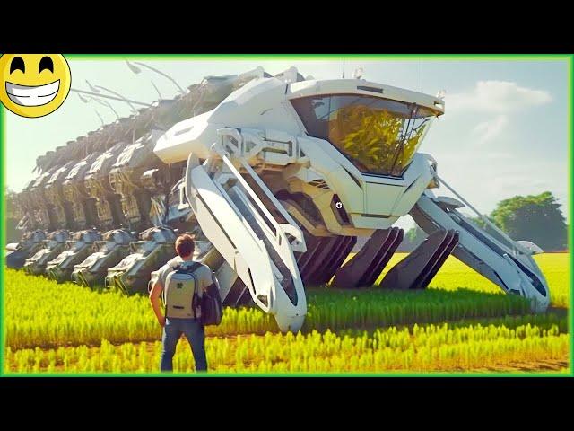 Machine agricole étonnante d'un autre niveau