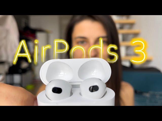 AirPods 3 распаковка и первые впечатления