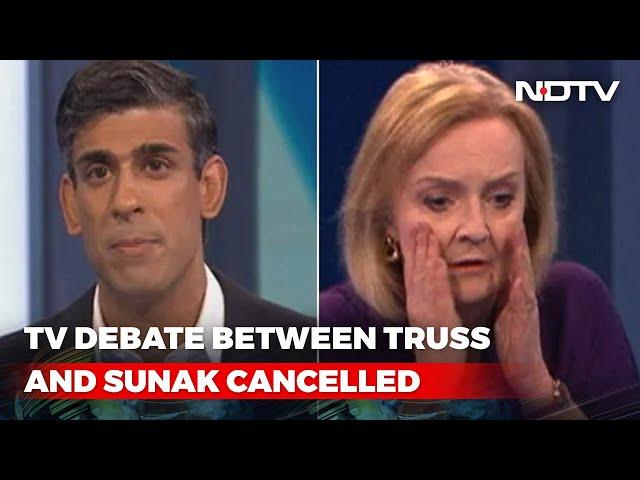 Video: Liz Truss Shocked As Host Faints During Debate With Rishi Sunak