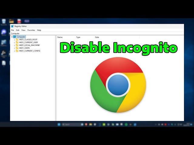 How To Disable Incognito Mode Window in Google Chrome