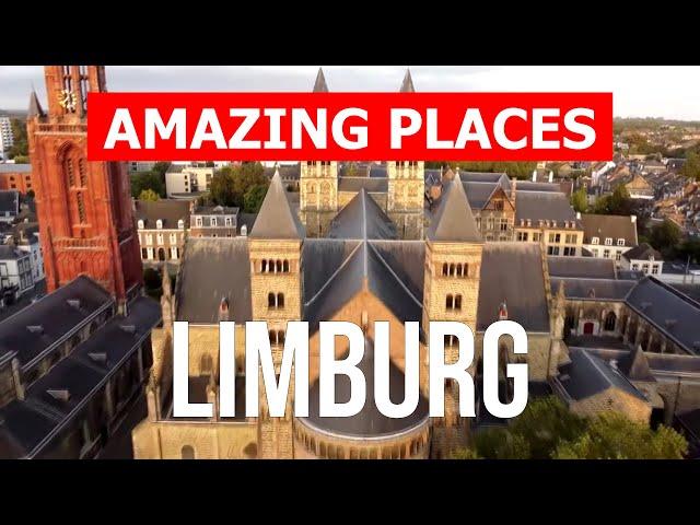 Travel to the province of Limburg, Netherlands | Nature, vacation, tours, tourism | Drone 4k video