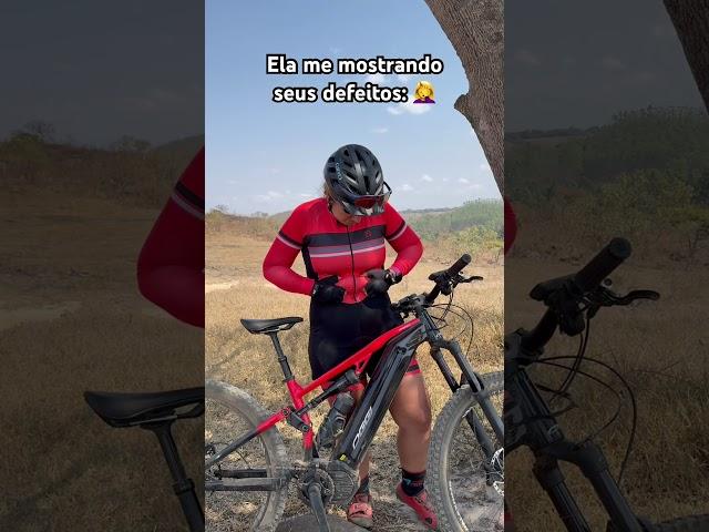 Que defeito? #bike #mtb #humor #ciclismo #humor #casalcomédia #comedia #resenha