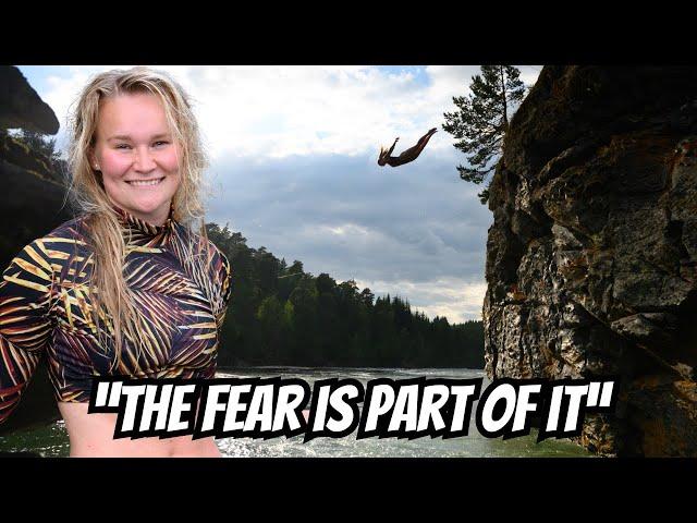 What is Death Diving: World Champion Asbjørg Nesje Explains | Interview Clip | PROFOUNDLY Pointless