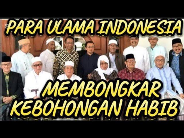 PARA ULAMA BONGKAR KEB0H0NGAN HABIB HABAIB BAALWI YG MENCATUT NAMA KH HASYIM ASYARI