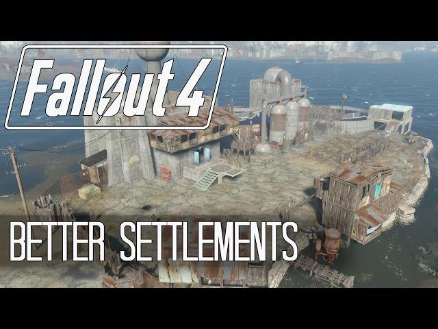 Fallout 4 - SETTLEMENT BUILDING TIPS AND TRICKS | CLIPPING ISSUE FIX