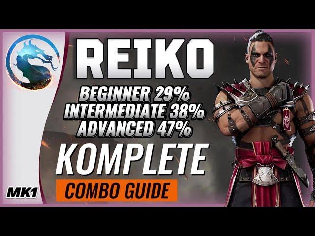 NEW REIKO KOMPLETE COMBO GUIDE| MORTAL KOMBAT 1