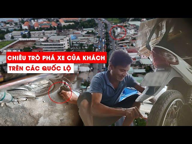 ĐIỀU TRA - Kỳ 1: Rạch lốp, phá xe trên Quốc lộ 1, khu cầu vượt Linh Xuân - PLO