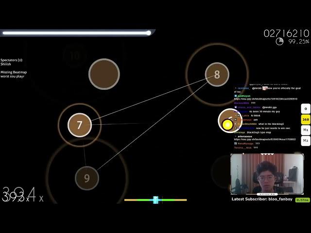 OSU 1 FINGER GOD MODE