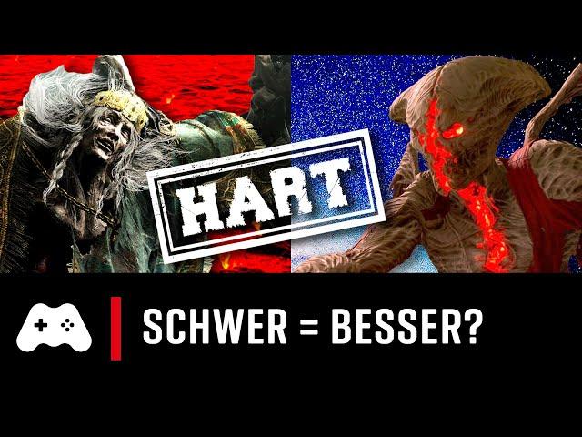 Machen schwere Spiele mehr Spaß?