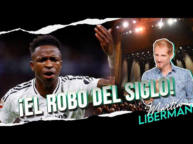 Giro inesperado en el balón de oro. A Vinicius lo despojaron y le quitaron el máximo galardón.