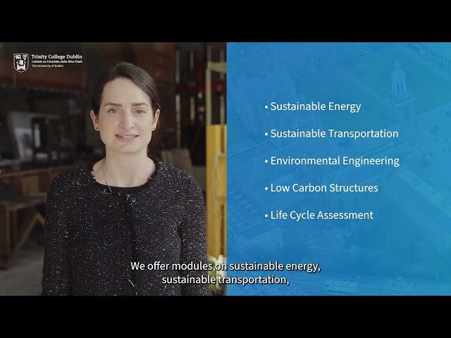 Study Civil, Structural, and Environmental Engineering at Trinity College Dublin