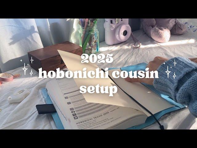 2025 Hobonichi Cousin Setup  Bullet Journal + Hobonichi