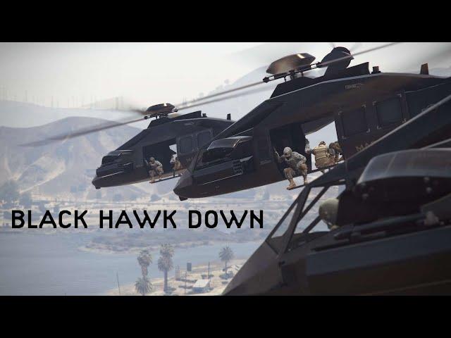 Black Hawk Down | GTA V War Movie |