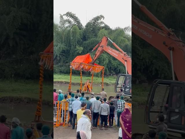 Durga Pratima Visarjan 2024 Chhindwara #visarjan #visarjan2024 #navratri2024 #chhindwara #viralshort