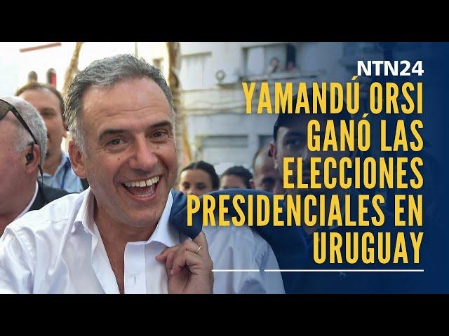 La izquierda regresa al poder: Yamandú Orsi ganó las elecciones presidenciales en Uruguay