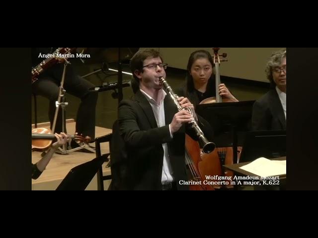 Mozart Clarinet Concerto in A Major KV 622/ Ángel Martín/ 1st Prize Lancelot Competition Japan 2023