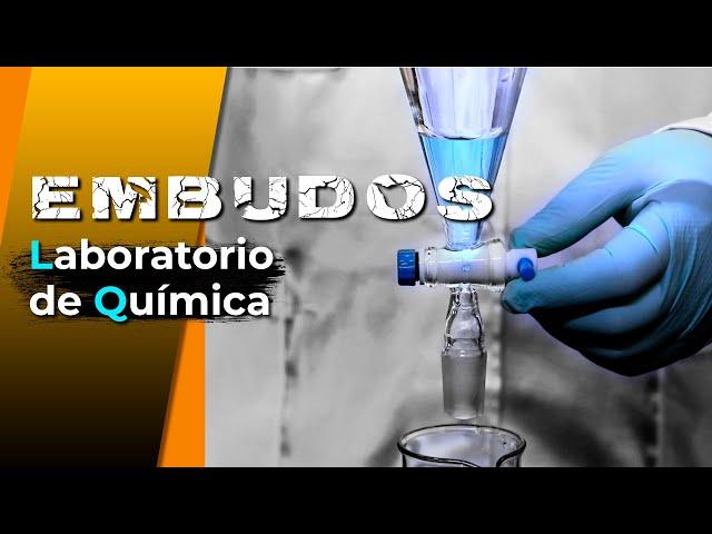 Embudos de laboratorio