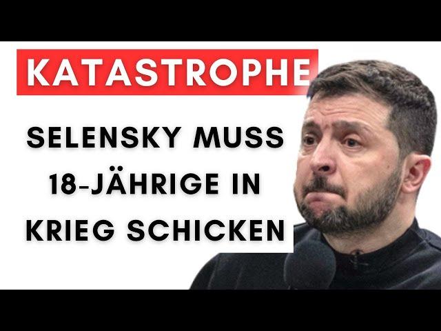 Selenskyj gehen die Soldaten aus – jetzt wird’s dramatisch!