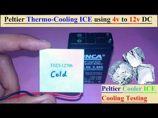 Peltier Thermo-Cooler Cooling Test and Review | How to Use Peltier Module | TECI-12706 Module Use |