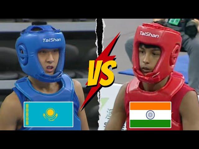 Aman  vs Kazakhstan  52kg Semifinal