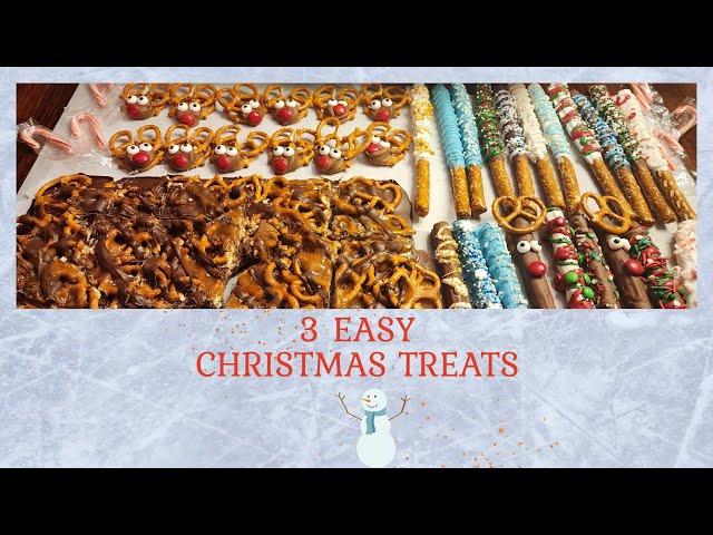 3 CHEAP, QUICK AND EASY CHRISTMAS TREATS