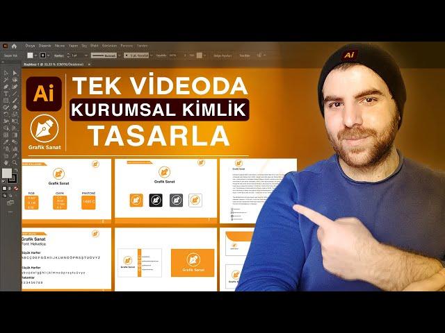 Kurumsal Kimlik Nasıl Hazırlanır? Adobe illustrator Dersleri