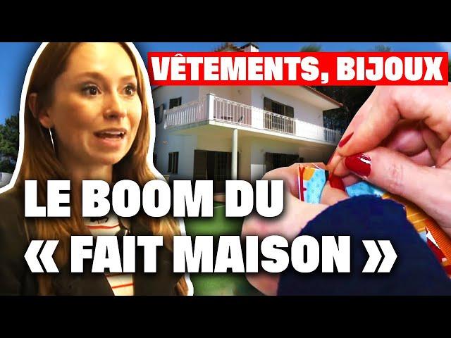 Vêtements, bijoux : le boom du "fait maison"