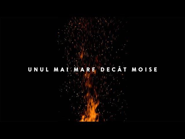 Cosmin Damșa - Unul mai mare decât Moise.