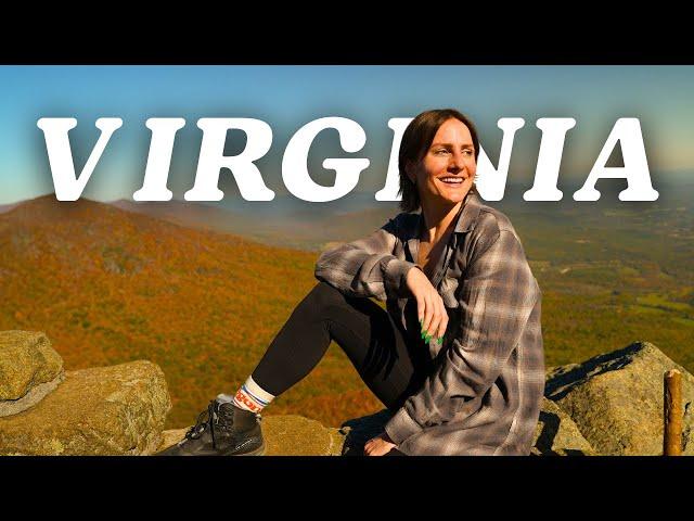 Best Fall Foliage Road Trip on Virginia’s Blue Ridge Parkway | Vlogtober Day 23