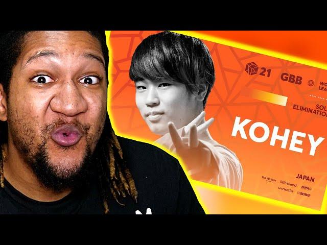 Reaction to Kohey  | GRAND BEATBOX BATTLE 2021: WORLD LEAGUE | Solo Elimination