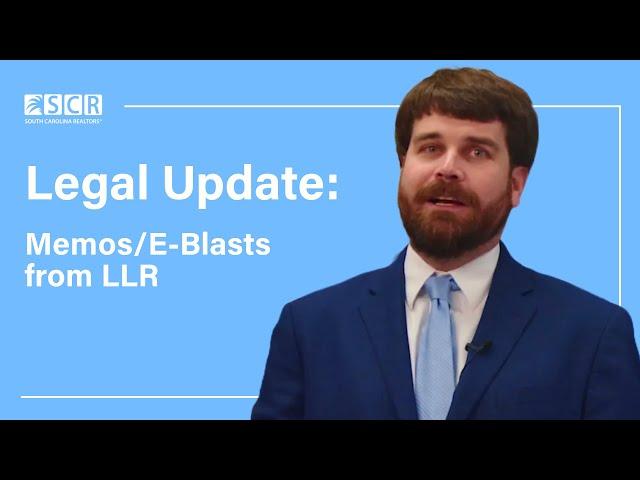 Legal Update: Memos/E-Blasts from LLR