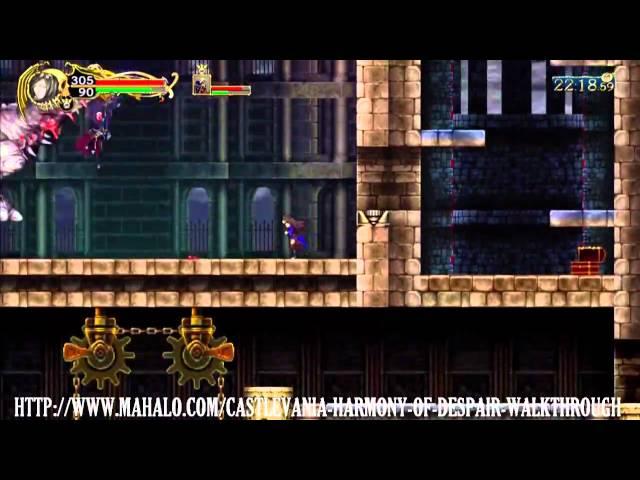 Castlevania: Harmony of Despair Walkthrough - Boss Battle: Gergoth