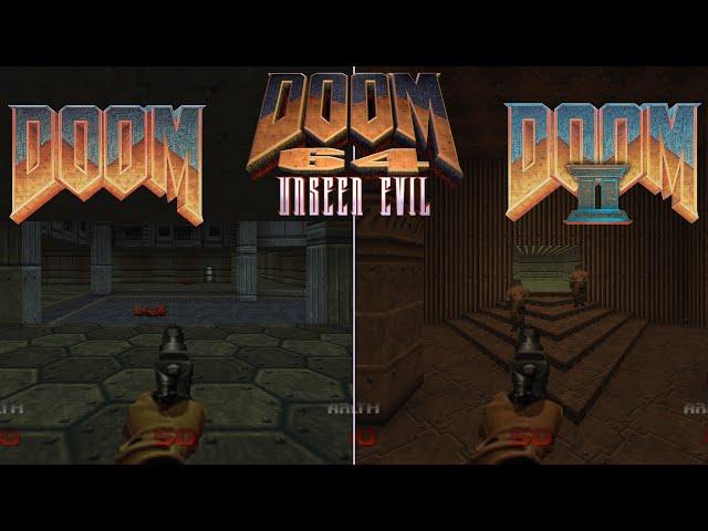 Doom 64: Unseen Evil mod - playing Doom and Doom II like Doom 64