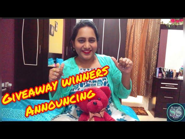 Giveaway winners || Announcement || Helping to COVID people || Pandemic Situations//SO CALLED SUDHA