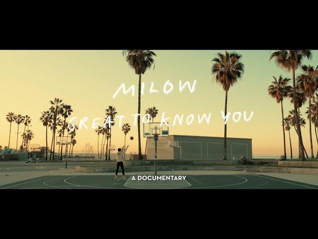 Milow - Great To Know You (Documentary)