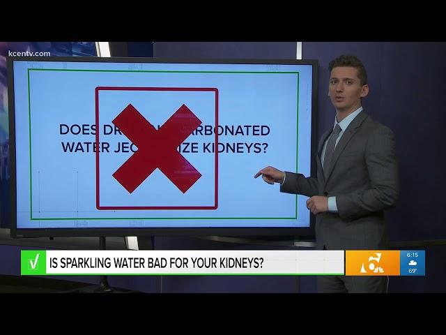 Can carbonated water jeopardize kidneys? | VERIFY