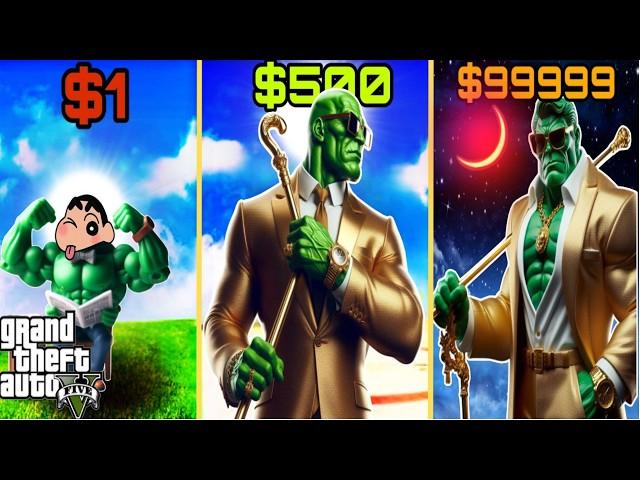 Shinchan Upgrading Franklin's Hulk suit in GTA 5