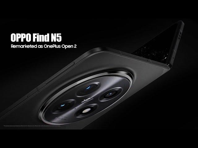 New Phones 2025 - OPPO Find N5 (OnePlus Open 2) - FIRST LOOK Trailer and Introduction! 