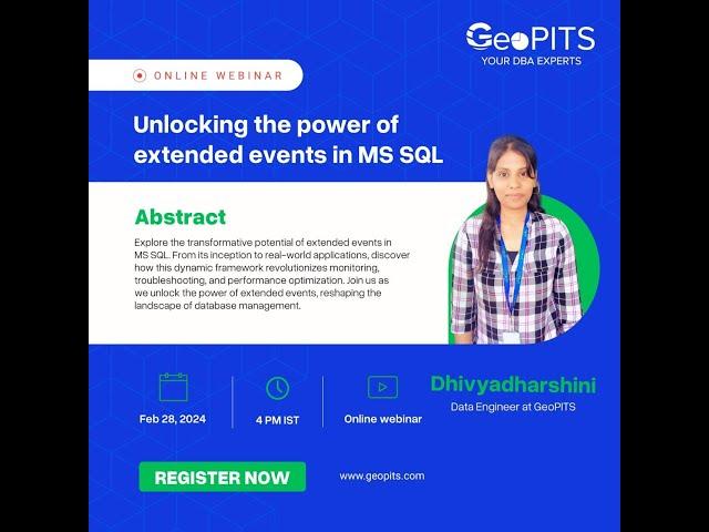 Unlocking the power of extended events in MS SQL