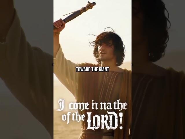David vs Goliath: Faith Over Fear #bibleshorts #faithoverfear #christiancontentcreator