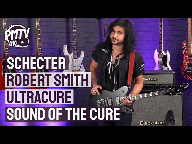 Schecter Robert Smith Signature ‘Ultracure’ Guitar - The Sound Of The Cure in Black Pearl