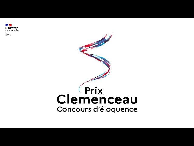 Finale du Prix Georges Clemenceau, concours d’éloquence