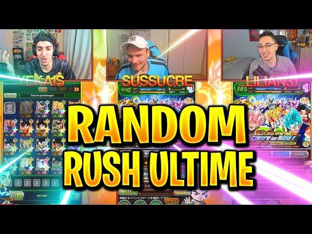 ULTIMATE RANDOM RUSH YEKAIS VS LILIAN VS SUSSUCRE ! DOKKAN BATTLE FR